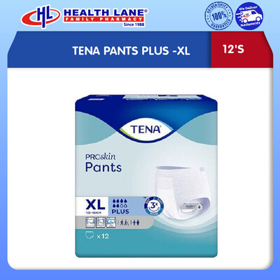 TENA PROSKIN PANTS PLUS 12'S - XL